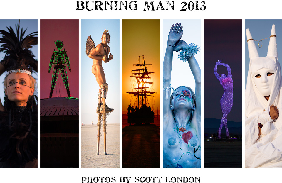 Beautiful photos from Burning Man 2013 by photographer Scott London