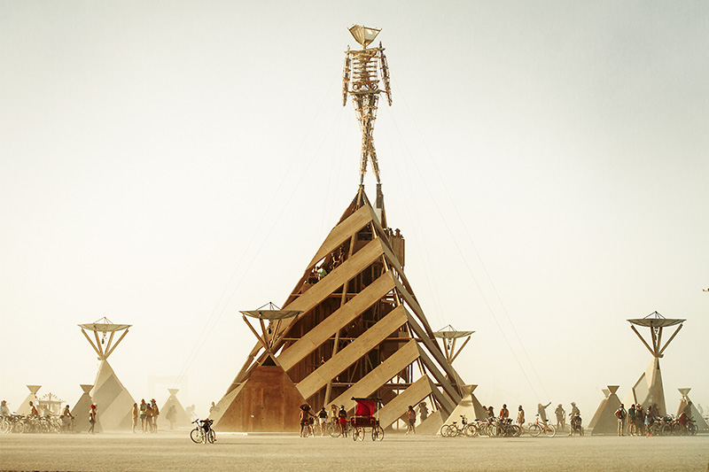 Burning Man 2011 - The Man