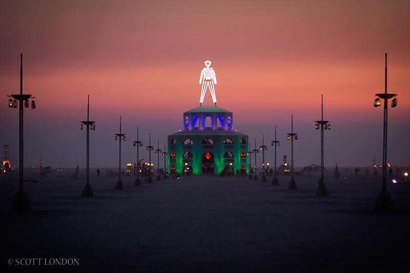 Burning Man 2012 - The Man