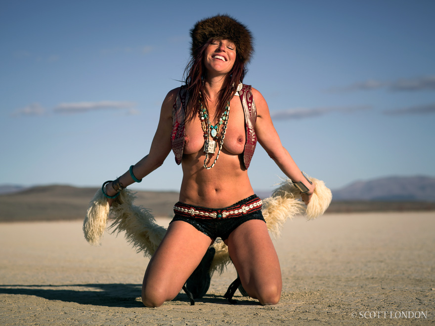 Jazzy at Burning Man 2015 (Photo by Scott London)