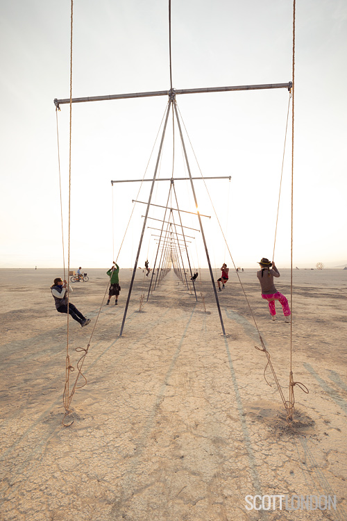 Interactive art and radical participation at Burning Man 2018. (Photo by Scott London)