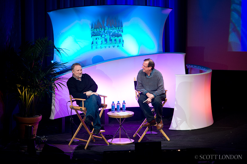 Director David Fincher On Stage at the Santa Barbara International Film Festival